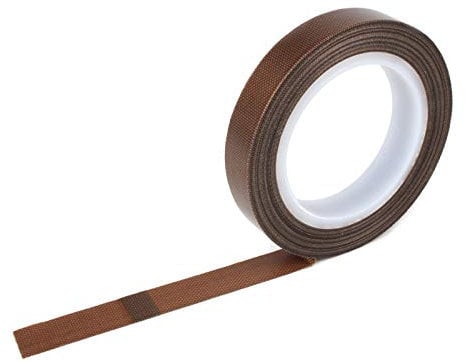Semlos Nastro in teflon per macchine sottovuoto, resistente al calore, adatto per quasi tutti i modelli di macchine per sottovuoto e per scopi più industriali (10 mm x 10 m)
