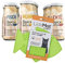 SmoothieCat Katzensmoothie 12er Mix + Lickimat Casper Grün - je 4X: Huhn, Ente, Fisch - Flüssignahrung für Katzen - Katzensuppe - Zucker- & glutenfrei - Schleckmatte - je 150ml