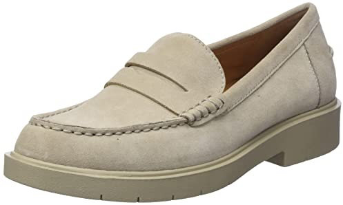 Geox Femme D Spherica Ec1 Moccasin, Sable, 37 EU