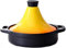 Auflaufformen mit Deckel Tajine Kochtopf mit Deckel, handgefertigt und handbemalt Tajine Topf Keramiktöpfe (gelb)