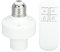 Douille d'Ampoule sans Fil, Télécommande de Remplacement à 360 Degrés Facile à Installer 30 M pour Lampe à Incandescence pour Ampoule E27 (220V)
