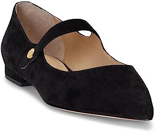 Lauren Ralph Lauren Damen Londyn Mary Jane Schuh, Schwarz, 38.5 EU