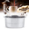 Gavigain Colador de Acero Inoxidable con Cesta de Filtro no presurizado para café