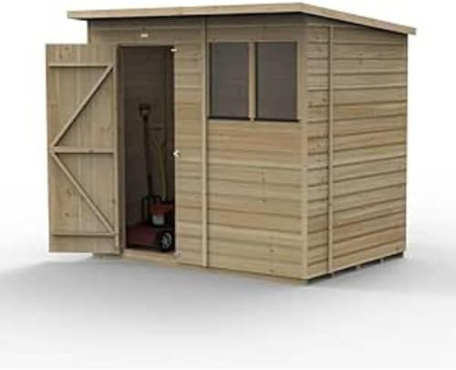Forest Garden Beckwood 7x5 Pent Shed - 2 Windows -