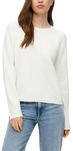 QS Strickpullover mit Rollsaum