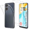 JDXHFF Hülle Kompatibel mit ZTE Blade V50 Design 5G (6.6) und 2 Stück Schutzglas Gehärteter Film Displayschutzfolie - Transparent Weich Silikon Schutzhülle Flexibel TPU Tasche Case Clear