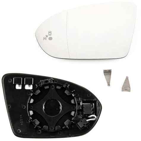 LST Außenspiegel Toter Winkel Assistent asphärisch links beheizt kompatibel mit Opel Astra K B16 Insignia B Z18