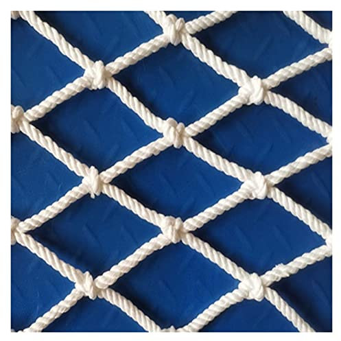Cat Safety Net, Outdoor Balcony Garden Fence Wear-resistant Nylon Protection Net Truck Cargo Trailer Netting Net QSTGX(5cm mesh,1x1m(3x3ft))