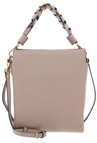 Coccinelle Leder Handtasche Umhängetasche Boheme Grana Double Handbag Double Grainy Leather