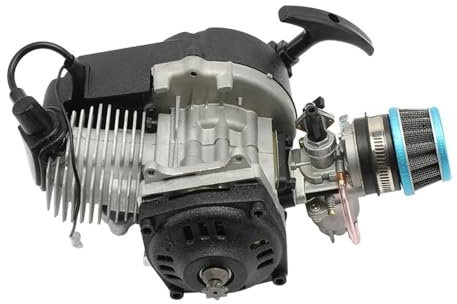 Motorrad Vergaser Pocket Bike Für Mini Dirt ATV Bike Quad Kart Mototcycle 2 Takt Pull Start Motor Getriebe Motor Mit Luftfilter Vergaser Carburetor