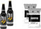 Bombeer della JUVENTU.S 2 Bottiglie da 33cl + 2 Patatine da 25gr - Birra Originale By Christian Vieri - Puro Malto Bottiglie di Vetro - Made in Italy