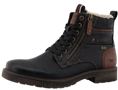 MUSTANG Herren Stiefelette mit gemusterter Sohle 15M0081002
