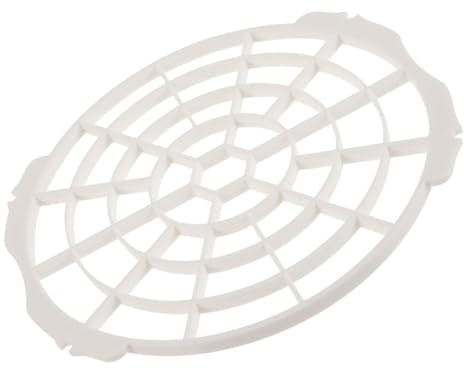 SOIMISS Écran Anti-poussière en Plastique Blanc pour Tuyau D'évacuation de Climatisation Mobile, Partie D'écran en Maille Fiable pour Fête Été, Ventilation Murale et Filtres