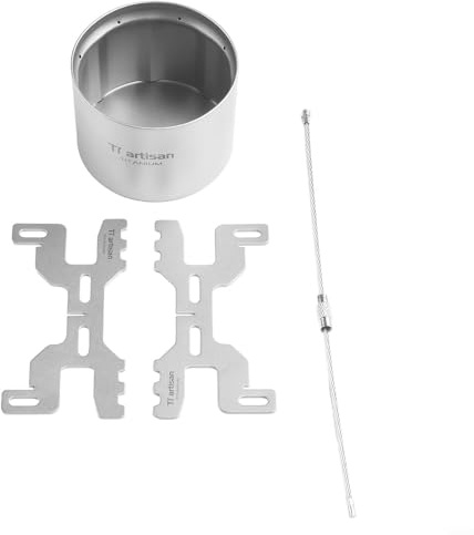 Réchaud à alcool de 70 ml, capacité de 70 ml, réchaud de camping léger pour utilisation de carburant liquide, four à alcool compact avec sortie de chaleur efficace, pour la randonnée et la cuisine en