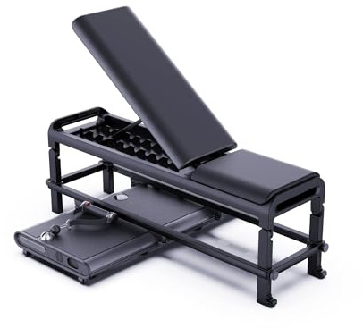 Iron Lift (APEX) - Smart Home Gym Machine, Digital Resistance Multi Gym System, Up To 150kg Adjustable Weight, All In One Cable Machine (Apex (With smart handles & bar & bench))