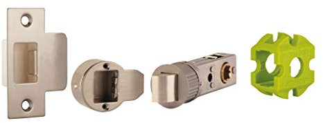 Jigetch JTL4220 Smart Passage Latch, Satin Nickel