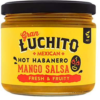 Gran Luchito Mexican Mango & Habanero Salsa 300g (Pack of 1)