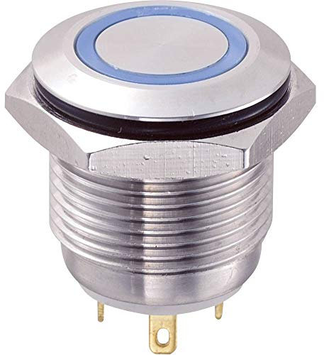 TRU COMPONENTS GQ16F-10E/J/B/12V 701855 48 V/DC 2 A 1 x OFF/(ON) IP65 Rückruf 1 Stück
