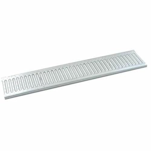 GRIGLIA STAMPATA ZINCATA PER CANALETTA 13X100 CON FISSAGGIO