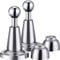 2 Pack Soft-Catch Magnetic Door Holder Magnetic Doorstops Stainless Steel Wall Mount Door Stop (2 Pack)