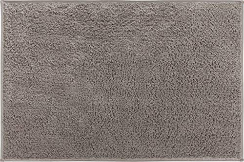 Grund Marla Badematte, sehr weich, saugfähig und rutschfest, Bio-Baumwolle, 80 x 140 cm, Braun