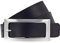 Vanzetti Damen Leder Gürtel Rindleder Damengürtel 30 mm Ledergürtel (85, Schwarz)