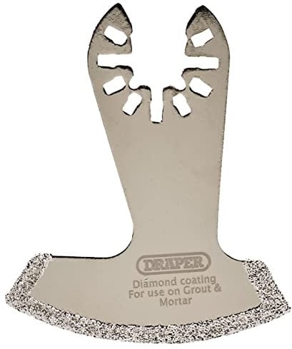 Draper 70473 Oscillating Multi-Tool Diamond Coated Cutting Blade (52mm)
