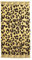 P.K. Collection Strandtuch aus 100% Baumwolle - Strandlaken 90x165 cm Frottee Qualität - hochwertiger Jacquard Druck (Gepard Sand)