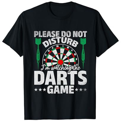Bitte nicht stören Ich schaue mir das Dartspiel an T-Shirt