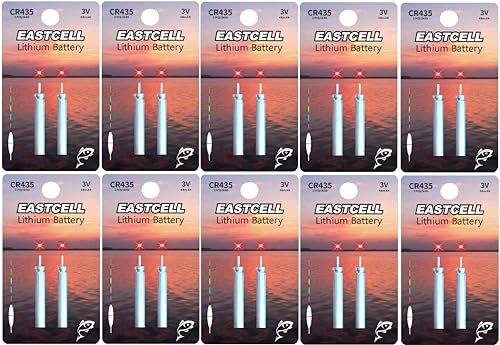 20 x CR435 Lithium Batterien (10 Blister a x 2 Batterien) für LED YAD Posen EINWEG