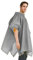 2 Stück Regenponcho, EVA Wiederverwendbarer Tragbarer Unisex-Regencape für Survive, Fahrrad, Wandern, Camping, Angeln, Konzert, Stadion, Festival (Grau)