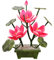 KIZQYN Money Tree Natürliche Jade Lotus Ornamente Startseite Reichtum Bonsai Dekorationen Wohnzimmer Feng Shui Good Luck Crafts-kreative Geschenke Feng Shui Decor Tree (Color : B)