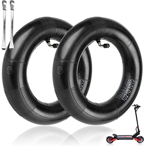 ulip 2 Stück 255x80 Schlauch 10 Zoll Doppelte Stärke Schlauch für kukirin G2 max/kukirin G3 Pro/kukirin M4/Pro Electric Scooter 80/65-6,5,90/65-6,5,10x3 Ersatzschläuche