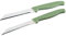 NIROSTA Elemental Gemüsemesser 2er Set – Made in Germany – Extra Feiner Sägeschliff – Nachhaltiger, Rutschfester Griff