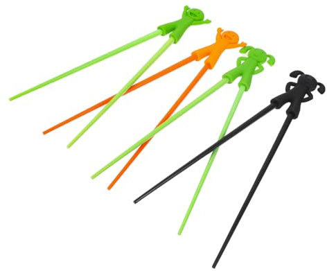 ABOOFAN Lot De 4 D'apprentissage Pour Enfants - Douces Pour Les Mains De Bébé Pour Les Repas - Couleur Aléatoire