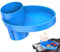 Car Seat Tray Cup Holder For Snacks/Drinks/Entertainment/Toys,Kids Car Seat Snack Tray, Travel Tray For Kids Car Seat With Cup Holder, Road Travel Snacks Food Plate Tray