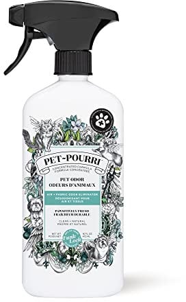 Pourri Pet Odor Eliminator for Home Use & On the Go - Pet-Pourri Cat & Dog Deodorizing Spray - Pet-Safe Urine & Odor Neutralizer - Works In the Air & On Fabric - Paswitively Fresh (472 Ml)
