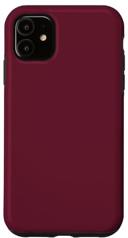 Handyhülle weinrot rot Hülle für iPhone 11