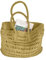 Grand sac en paille pour femme | Sac de plage bohème tissé à la main en paille souple – Grand sac à bandoulière tissé à la main pour femme et fille, kaki, Refer to description