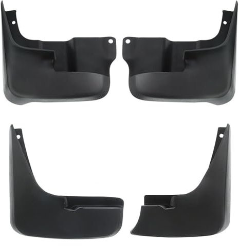 IZQLTWKR Car Boue Rabats pour T&oyota pour Sienna 2004 2005 2006 2007 2008 2009 2010 sans Marchepieds 4X Garde-Boue Garde-Boue Arrière Avant