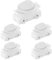 JNNJ 5 Piezas Interruptor Basculante Empotrable, Interruptor Basculante Empotrable Lámpara, Interruptor Basculante Empotrable 250 V, Adapta Como Interruptors Repuesto Para Las Lámparas De Cocina
