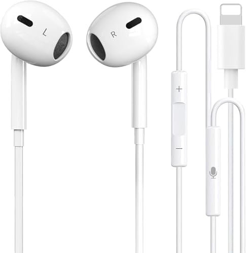 Aen Art Écouteurs Filaires Intra-Auriculaires, compatibles avec 14 Pro Max/14 Plus