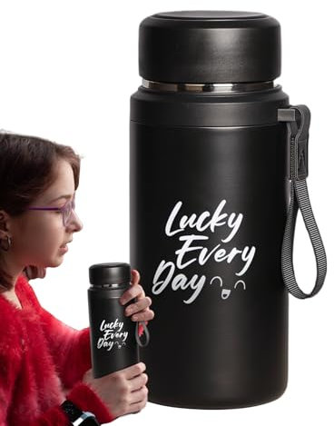 Vaso térmico – 800 ml acero inoxidable – Vaso portátil para viajes, gimnasio, camping al aire libre y senderismo