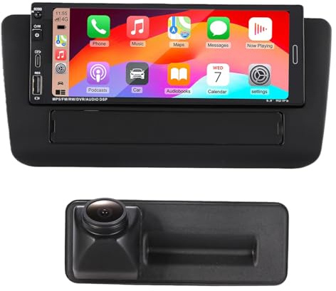 Navegador GPS multimedia de 6.86 pulgadas, navegador Canbus Autoradio, reproductor de radio de coche, estéreo, CarPlay, Android, sistema de aparcamiento compatible con Audi Q3 A1 8X 8U/8U1035670D