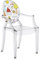 Kartell Loulou Ghost Kinderstuhl, Polykarbonat, Transparent, 37 x 40 x 63 cm