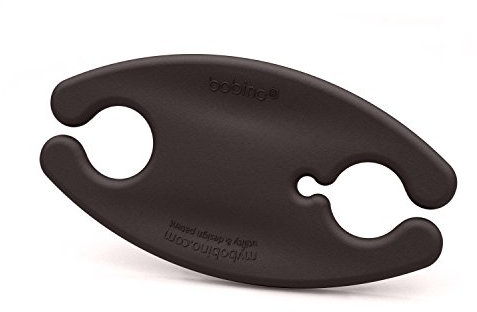 Bobino Kabelhalter Cord Wrap Medium - Kohlefarben für Computer, Tablet, Smartphone