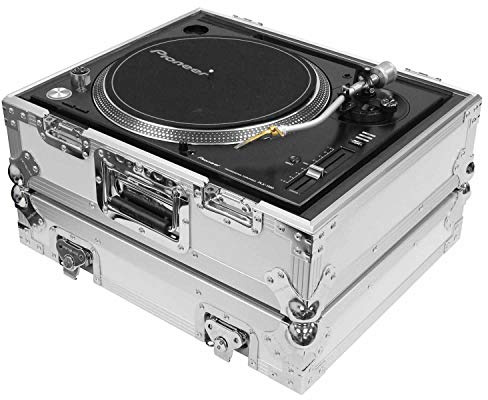Odyssey FZ1200WT Turntable Flight Case White