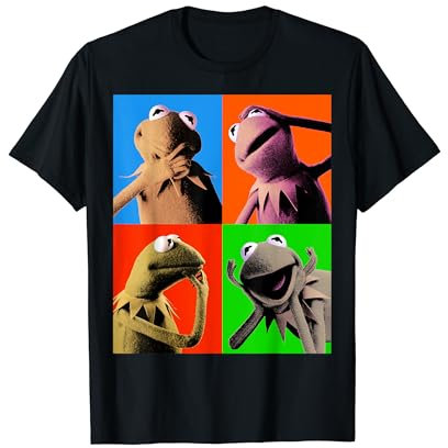 Disney The Muppets Kermit The Frog Pop Art T-Shirt