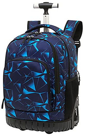 SYDARSYN Trolley Schultasche mit Rollen Rucksäcke für Unisex Jungen Mädchen Studenten Klettern Treppen Schulranzen Kinder Schulrucksack Schultrolley Kinderrucksäcke