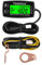Yooreal Medidor de temperatura del motor,medidor de temperatura,tacómetro de apagado del usuario para scooter moto de nieve Mini bicicleta motocicleta cortadora